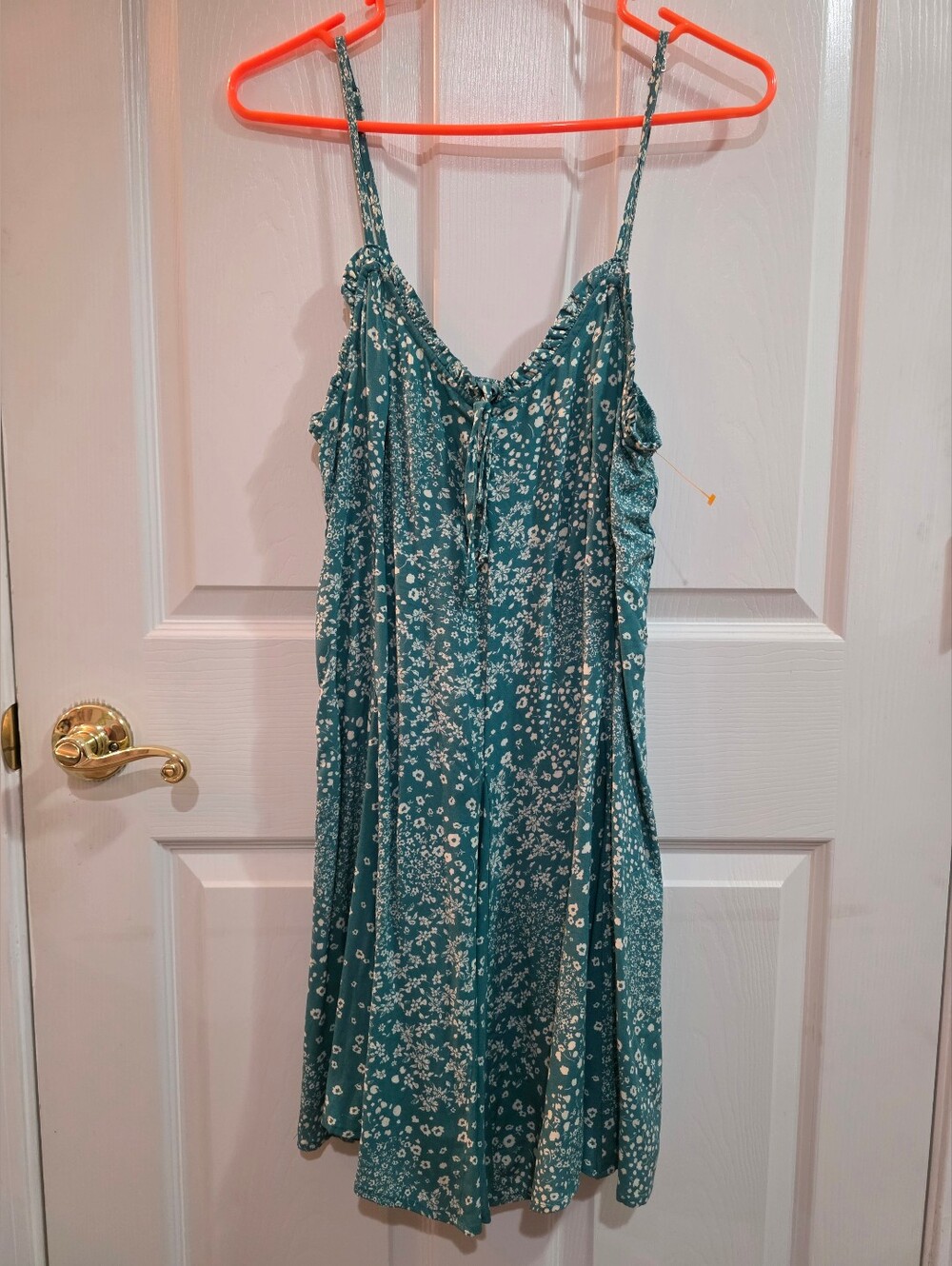 wild fable Teal Floral Mini Dress XXL